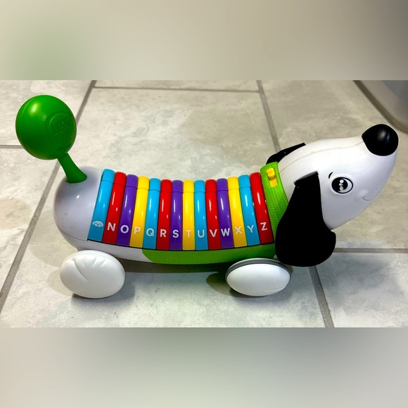 Musical Alphabet Dog Pull Toy - Picture 1 of 1